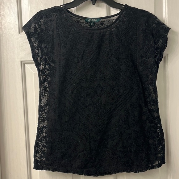 Ralph Lauren lacy top & camisole - Picture 1 of 7